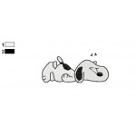 Snoopy 32 Embroidery Design